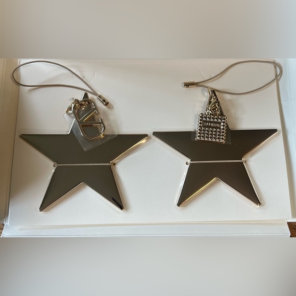 Valentino gold Star key rings - Picture 2 of 6